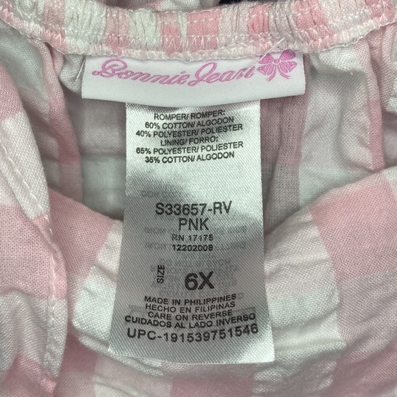 Pink Plaid Ruffle Romper - Picture 4 of 4